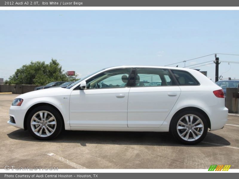 Ibis White / Luxor Beige 2012 Audi A3 2.0T