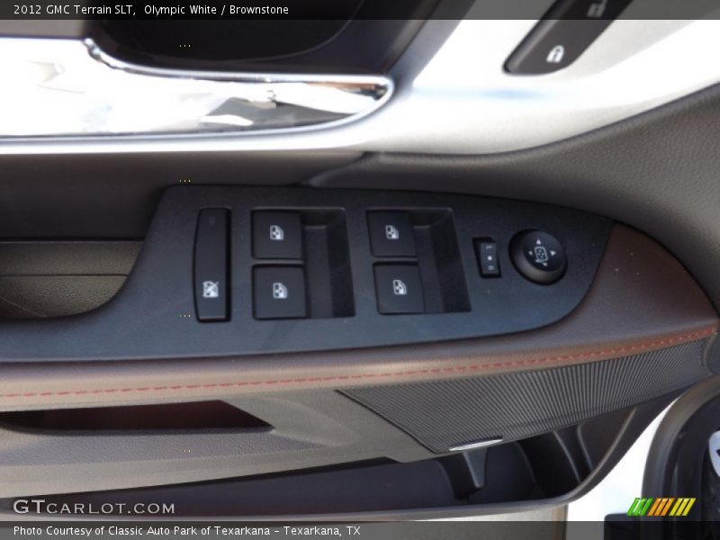 Olympic White / Brownstone 2012 GMC Terrain SLT