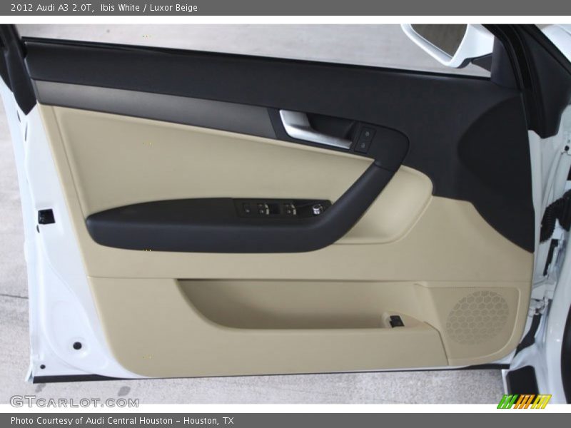 Ibis White / Luxor Beige 2012 Audi A3 2.0T