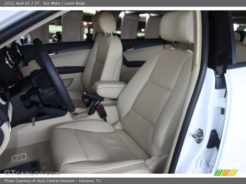 Ibis White / Luxor Beige 2012 Audi A3 2.0T