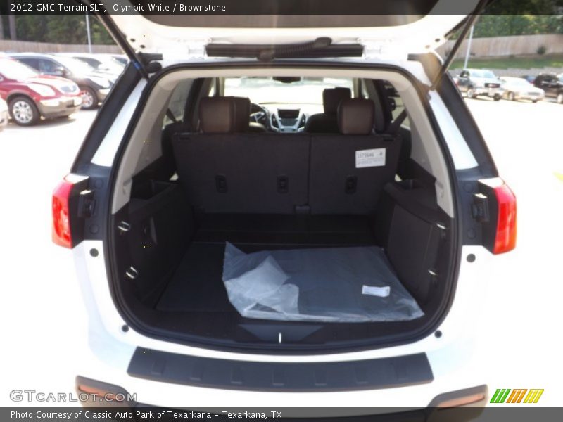 Olympic White / Brownstone 2012 GMC Terrain SLT