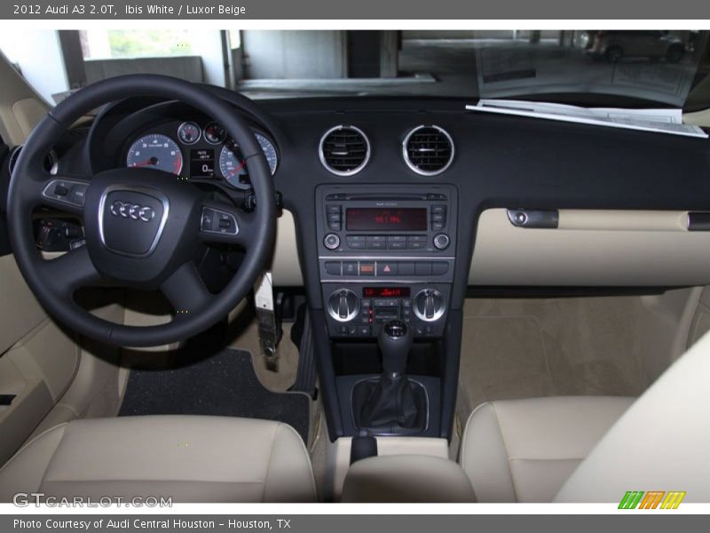 Ibis White / Luxor Beige 2012 Audi A3 2.0T