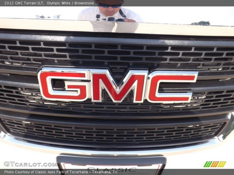 Olympic White / Brownstone 2012 GMC Terrain SLT