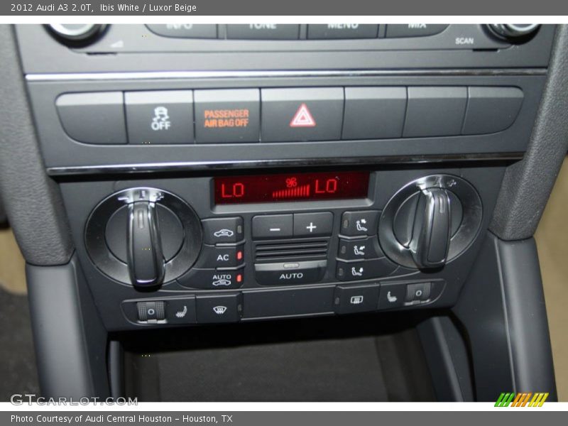 Ibis White / Luxor Beige 2012 Audi A3 2.0T