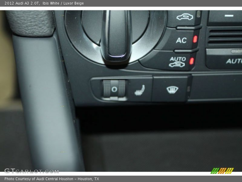 Ibis White / Luxor Beige 2012 Audi A3 2.0T