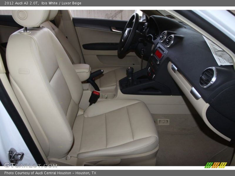 Ibis White / Luxor Beige 2012 Audi A3 2.0T