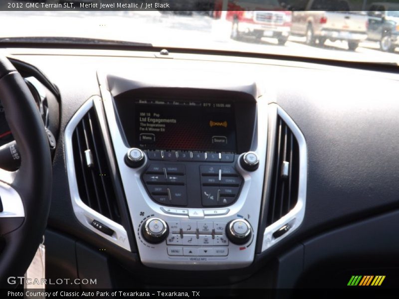 Merlot Jewel Metallic / Jet Black 2012 GMC Terrain SLT