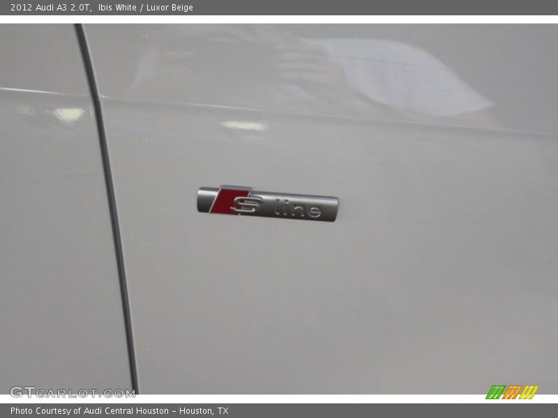 Ibis White / Luxor Beige 2012 Audi A3 2.0T
