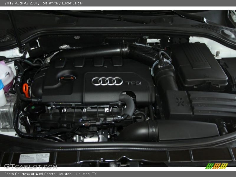 Ibis White / Luxor Beige 2012 Audi A3 2.0T