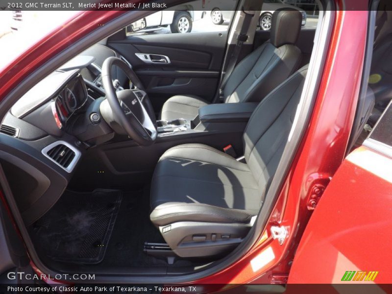 Merlot Jewel Metallic / Jet Black 2012 GMC Terrain SLT