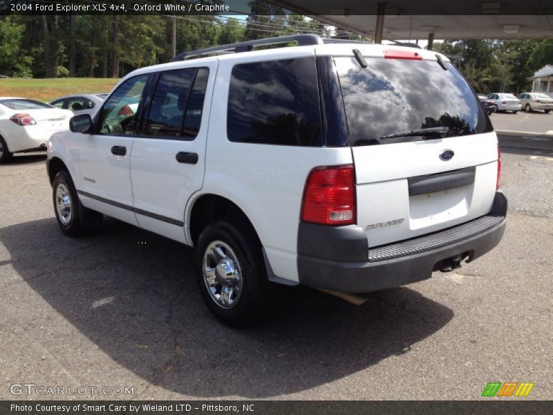 Oxford White / Graphite 2004 Ford Explorer XLS 4x4