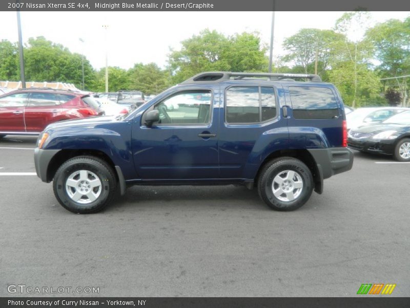  2007 Xterra SE 4x4 Midnight Blue Metallic