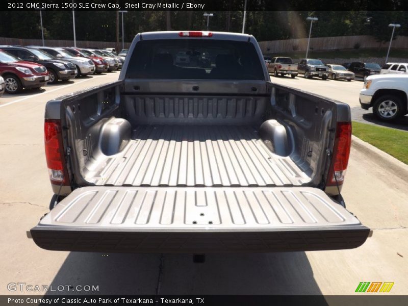 Steel Gray Metallic / Ebony 2012 GMC Sierra 1500 SLE Crew Cab