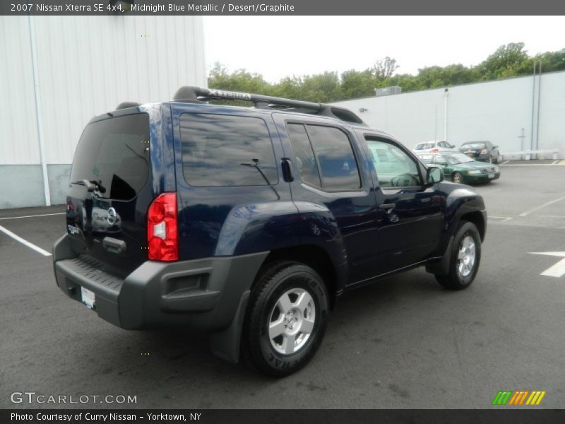 Midnight Blue Metallic / Desert/Graphite 2007 Nissan Xterra SE 4x4