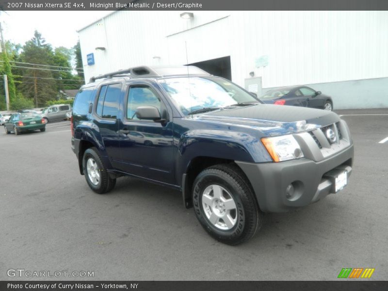 Midnight Blue Metallic / Desert/Graphite 2007 Nissan Xterra SE 4x4