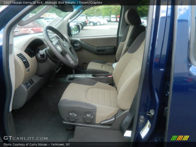  2007 Xterra SE 4x4 Desert/Graphite Interior