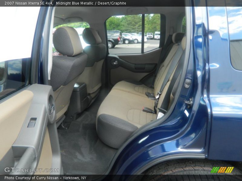  2007 Xterra SE 4x4 Desert/Graphite Interior