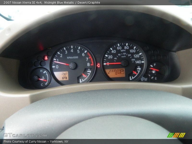 2007 Xterra SE 4x4 SE 4x4 Gauges