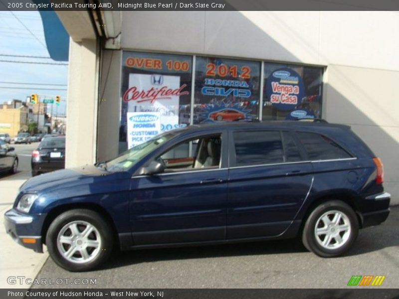 Midnight Blue Pearl / Dark Slate Gray 2005 Chrysler Pacifica Touring AWD