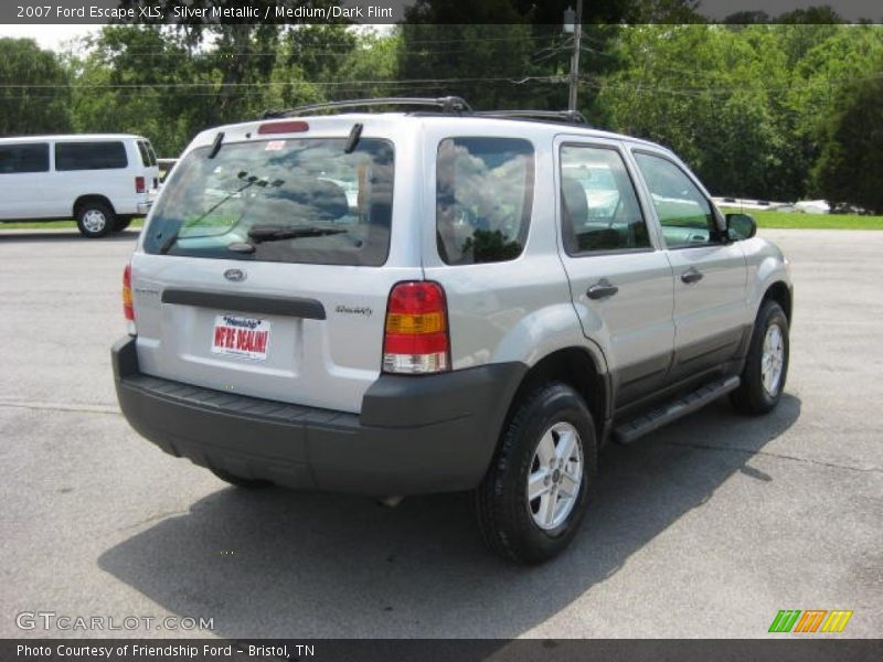 Silver Metallic / Medium/Dark Flint 2007 Ford Escape XLS