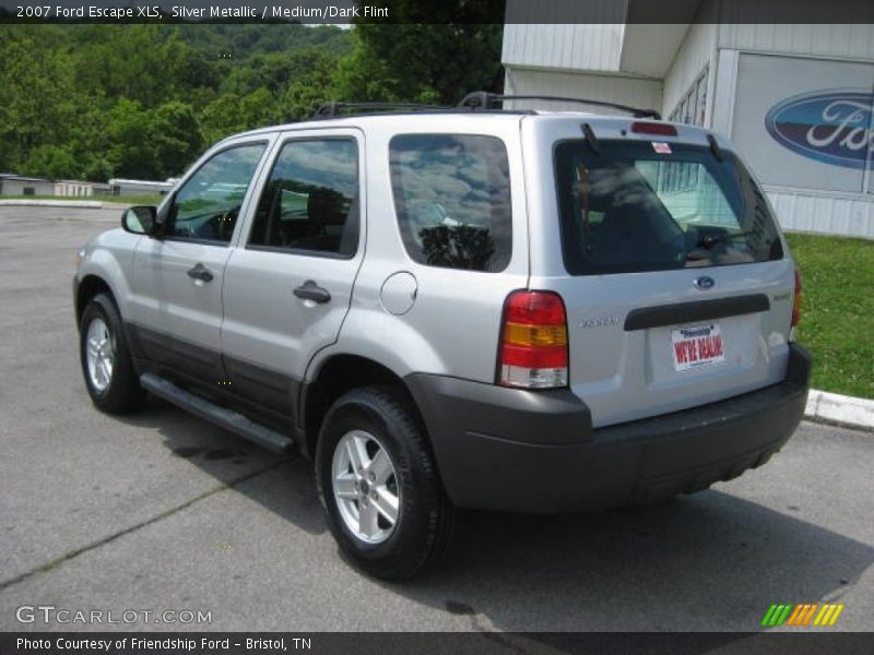 Silver Metallic / Medium/Dark Flint 2007 Ford Escape XLS