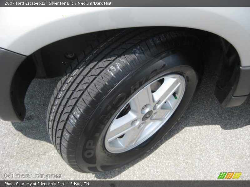 Silver Metallic / Medium/Dark Flint 2007 Ford Escape XLS