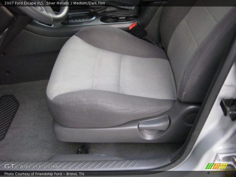 Silver Metallic / Medium/Dark Flint 2007 Ford Escape XLS