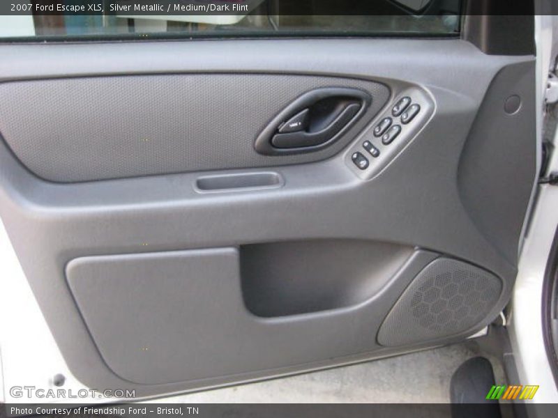 Silver Metallic / Medium/Dark Flint 2007 Ford Escape XLS