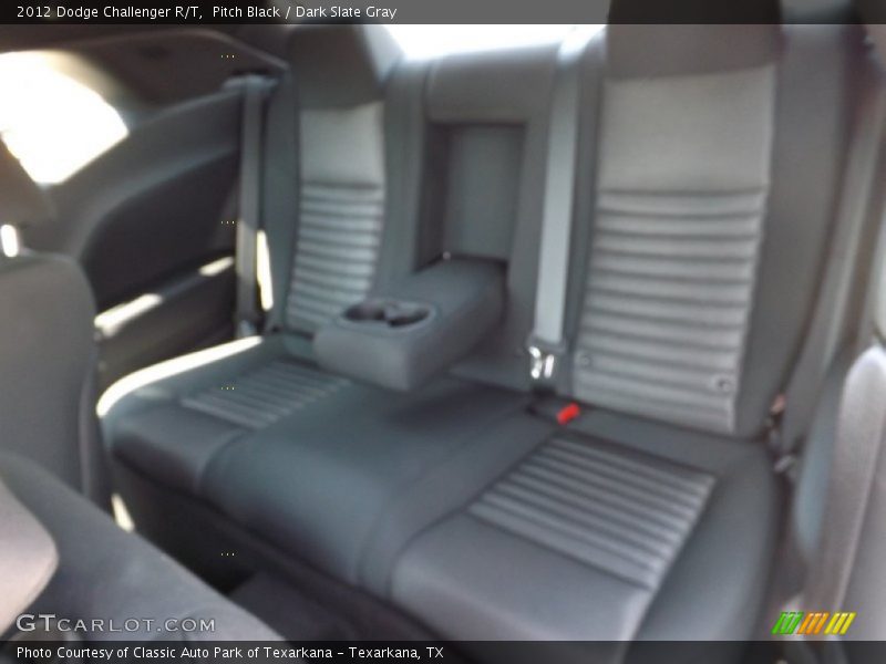 Pitch Black / Dark Slate Gray 2012 Dodge Challenger R/T