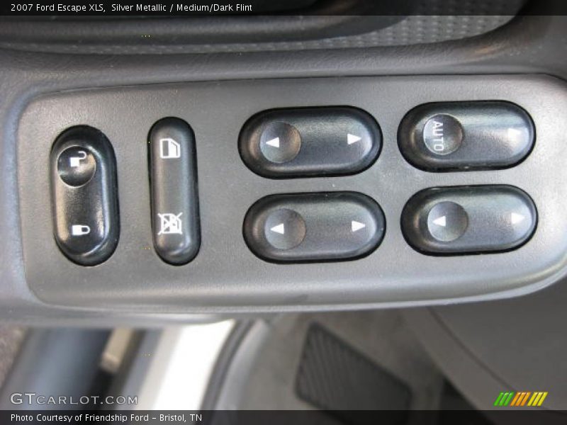 Silver Metallic / Medium/Dark Flint 2007 Ford Escape XLS