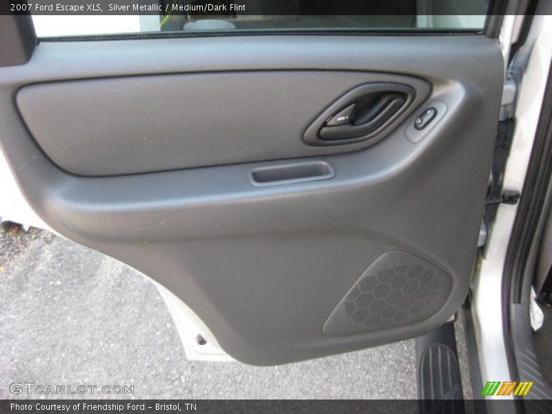 Silver Metallic / Medium/Dark Flint 2007 Ford Escape XLS