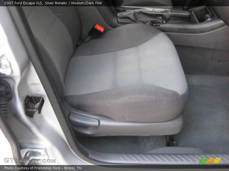 Silver Metallic / Medium/Dark Flint 2007 Ford Escape XLS