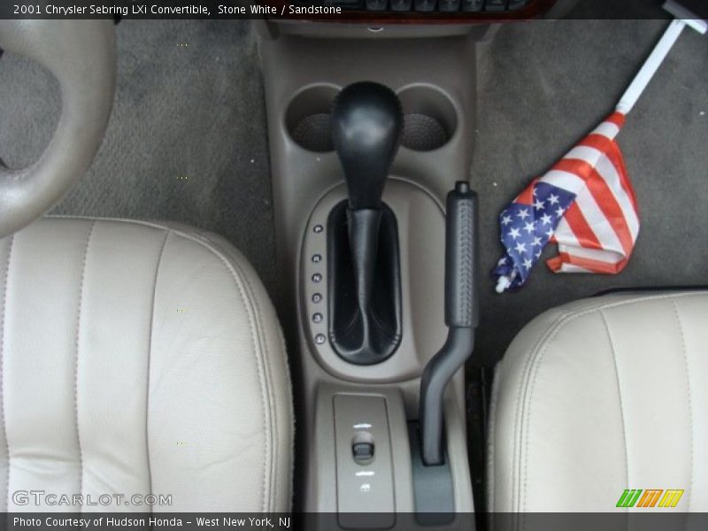 Stone White / Sandstone 2001 Chrysler Sebring LXi Convertible