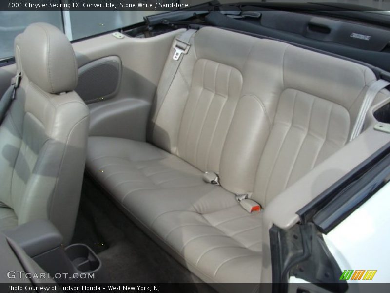 Stone White / Sandstone 2001 Chrysler Sebring LXi Convertible