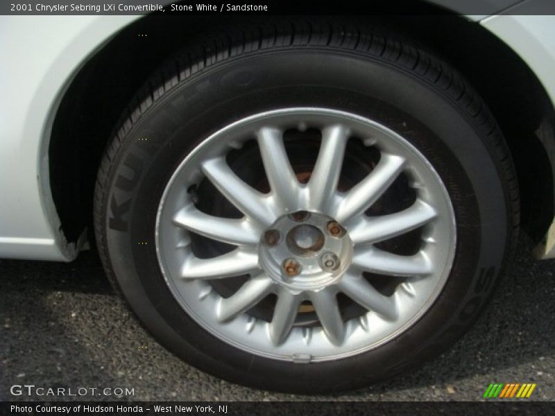 Stone White / Sandstone 2001 Chrysler Sebring LXi Convertible