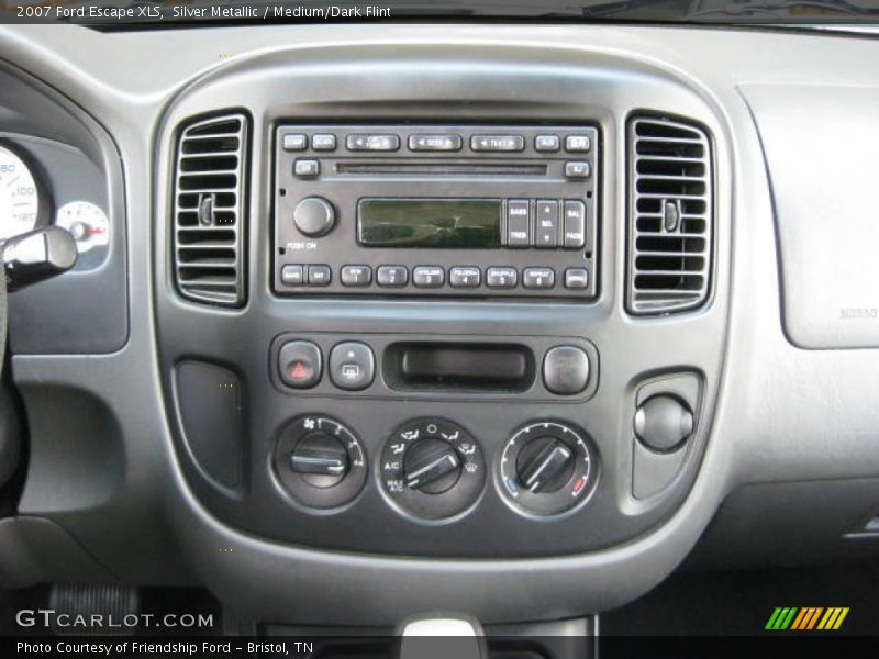 Silver Metallic / Medium/Dark Flint 2007 Ford Escape XLS