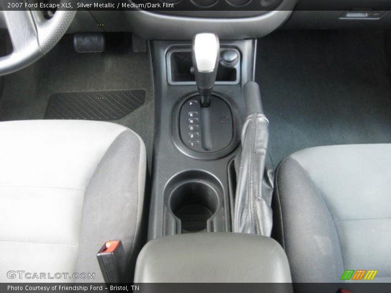 Silver Metallic / Medium/Dark Flint 2007 Ford Escape XLS