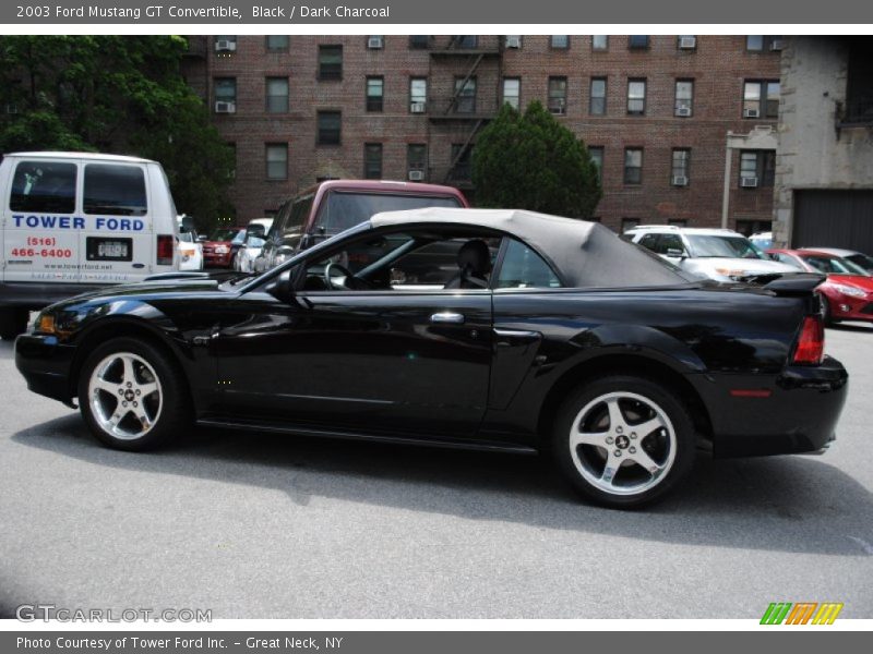 Black / Dark Charcoal 2003 Ford Mustang GT Convertible