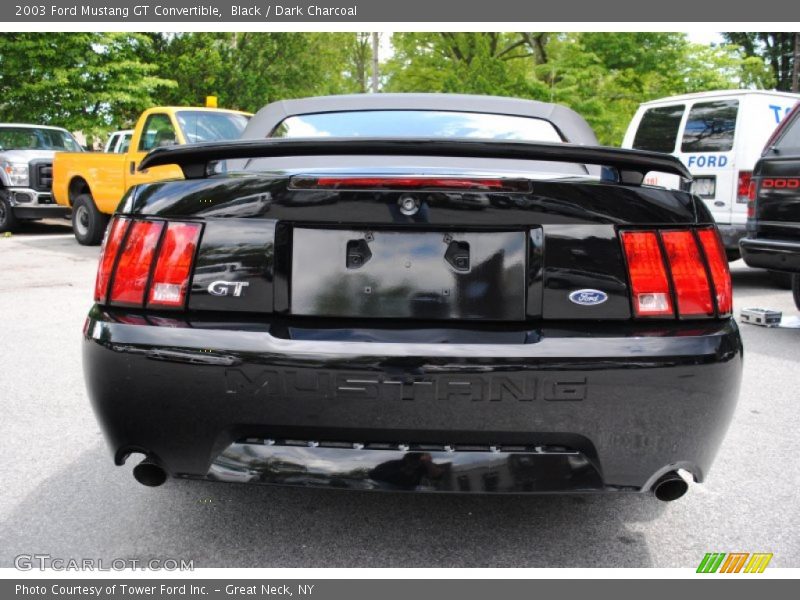 Black / Dark Charcoal 2003 Ford Mustang GT Convertible