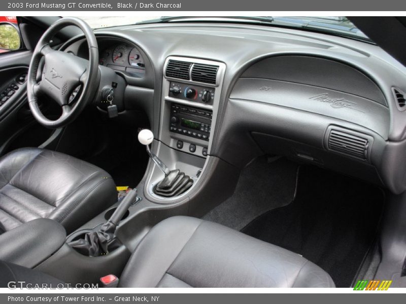 Black / Dark Charcoal 2003 Ford Mustang GT Convertible