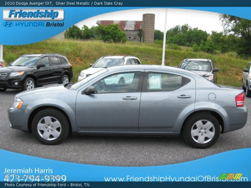 Silver Steel Metallic / Dark Slate Gray 2010 Dodge Avenger SXT