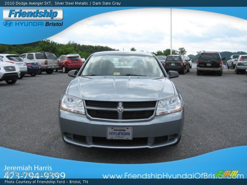 Silver Steel Metallic / Dark Slate Gray 2010 Dodge Avenger SXT