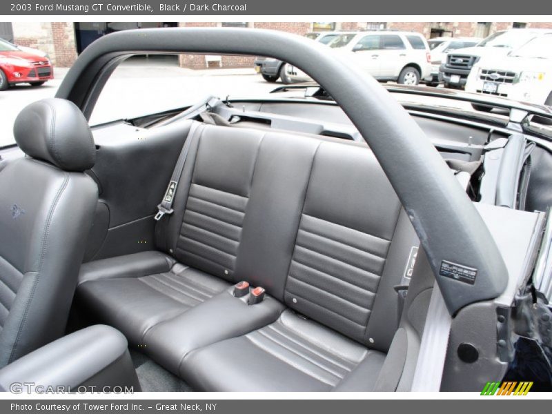 Black / Dark Charcoal 2003 Ford Mustang GT Convertible