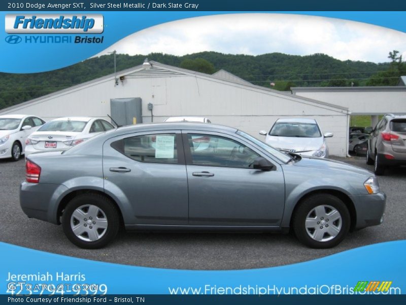 Silver Steel Metallic / Dark Slate Gray 2010 Dodge Avenger SXT