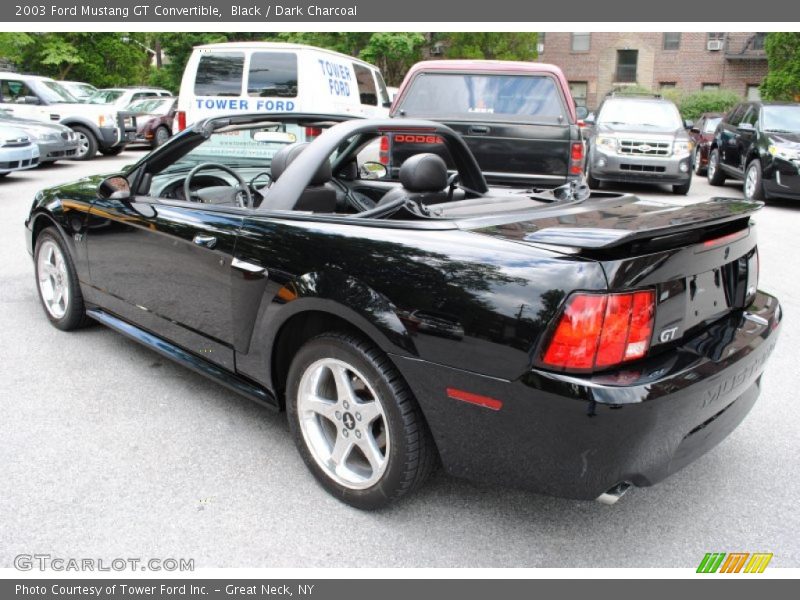 Black / Dark Charcoal 2003 Ford Mustang GT Convertible