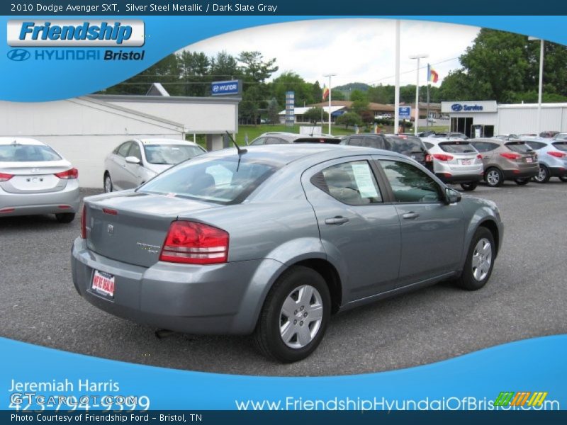 Silver Steel Metallic / Dark Slate Gray 2010 Dodge Avenger SXT