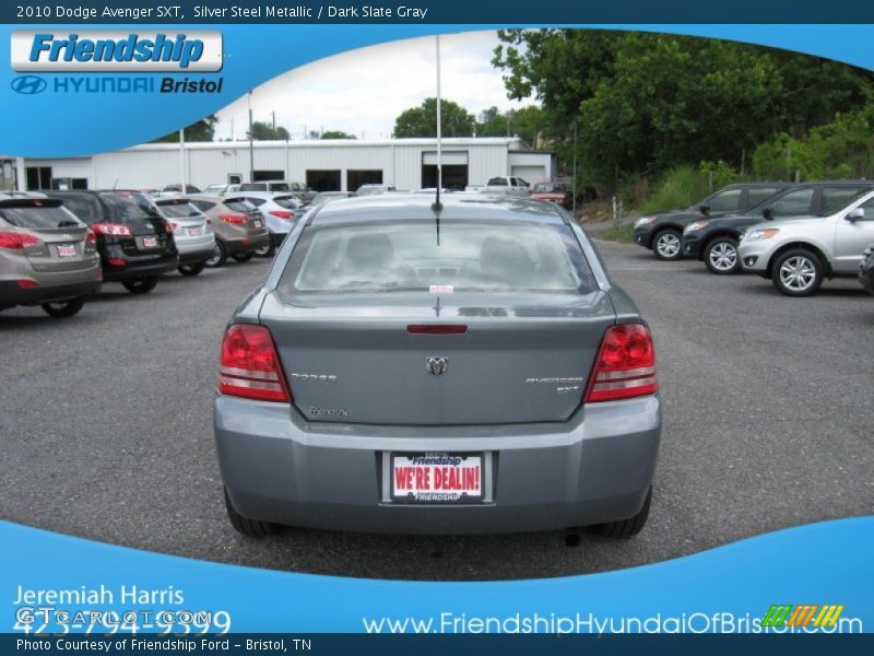 Silver Steel Metallic / Dark Slate Gray 2010 Dodge Avenger SXT