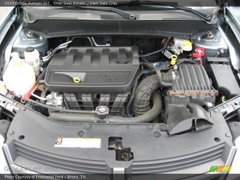 Silver Steel Metallic / Dark Slate Gray 2010 Dodge Avenger SXT