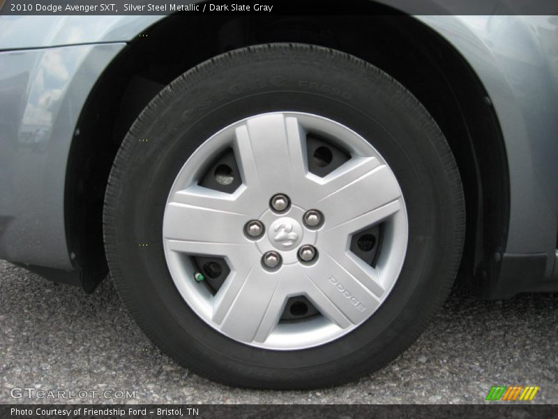 Silver Steel Metallic / Dark Slate Gray 2010 Dodge Avenger SXT
