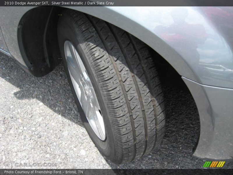 Silver Steel Metallic / Dark Slate Gray 2010 Dodge Avenger SXT
